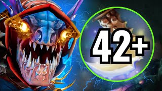 Insane 42 Permanent Agility Slark🔥38Kills Insane Damage Burst Swift Blink  Nullifer Builds [upl. by Champ]