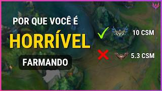 POR QUE VOCÊ É HORRÍVEL FARMANDO NO LOL [upl. by Alyose]