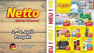 NETTO Prospekt NÄCHSTE WOCHE Gültig von 02042024  Supermarkt Prospekte amp Angebote DE [upl. by Ettelra]