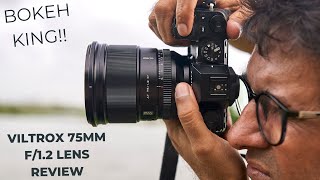 Portrait Perfection  Viltrox 75mm F12 lens review [upl. by Karlotte783]