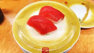 Popular conveyor belt sushi restaurants in Osaka Japan  Sushi Value [upl. by Arnold]