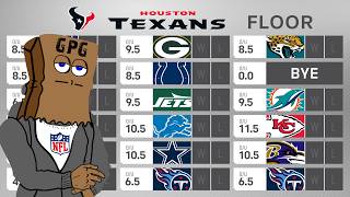 FULL Houston Texans 2024 Preview Win Total Floor amp Ceiling [upl. by Eirehc]