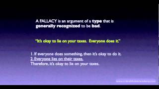 What is a Fallacy [upl. by Claudell]