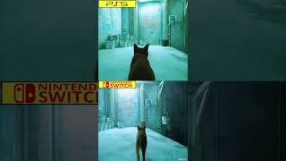 Stray Nintendo Switch vs PS5 Early Graphics Comparison [upl. by Hachman]