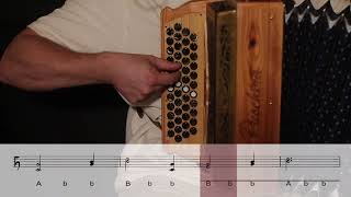 Lernvideo quotRausch Walzerquot Komplett mit Griffschrift Steirische Harmonika [upl. by Gauthier754]