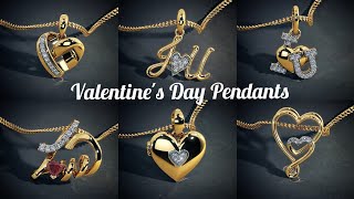 Gold Pendants best valentines day gift [upl. by Ignatius]