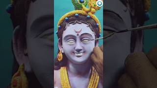 ► Makhan Chor Gopal  How to Makhan Chor Gopal  How to color Gopal idol made of claMakhan Chor [upl. by Anitel]