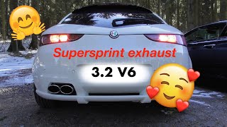 Alfa Romeo Brera 32 V6 Supersprint Sound [upl. by Noiramed]