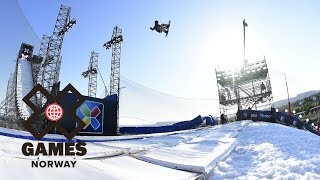 Kokomo Murase wins Women’s Snowboard Big Air gold  X Games Norway 2018 [upl. by Aisset]