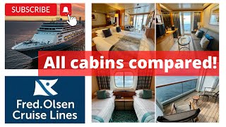 Fred Olsen Borealis Cruise Ship Cabins [upl. by Omlesna826]