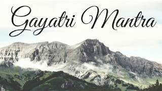 Gayatri Mantra Om Bhur Bhuvah Swaha by Juhi Sinha [upl. by Emmye861]