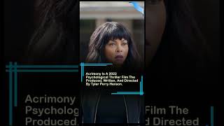 Acrimony Tyler Perry Is Outta Line shorts podcast funny movie review acrimony tylerperry [upl. by Claudio]