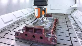 G sereis 5 axis high speed linear motor gantry machining center APEC [upl. by Euqinot]