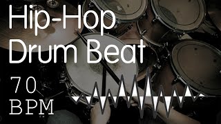 Hip Hop Drum Track 70 Bpm  High Quality [upl. by Pedersen]