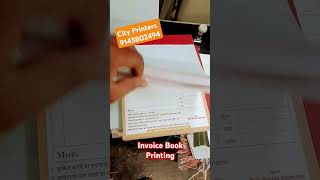 Invoice Book  Bill Book Printing Service in Maharashtra printingshop printing printingsolution [upl. by Eisinger]