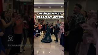 GELİN amp DAMAT TARAFI SES GELSİN kinagecesi düğün keşfet öneçıkar akım trending [upl. by Budwig]