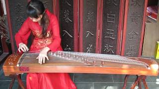 Zheng Traditional Chinese musical instrument Live Demo [upl. by Weisler]