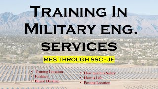 Training in Military Engineer Services SSC JE  Life amp Training  MES IndoRail [upl. by Hazel583]