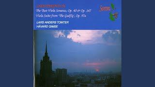 The Gadfly Suite Op 97a arr V Borisovsky for viola and piano  VIII Romance [upl. by Tteltrab417]