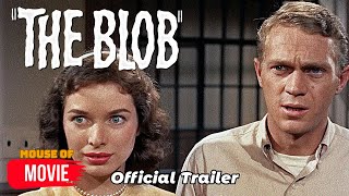 The Blob 1958  Official Trailer  Steve McQueen Aneta Corsaut Earl Rowe Movie HD [upl. by Alrrats]