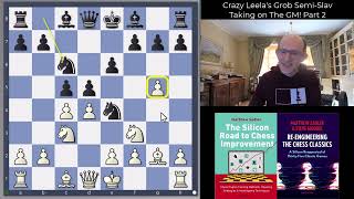 Silicon Road Great Engine Games Introducing Crazy Leela’s GROB Semi Slav Part 2 [upl. by Meehan711]