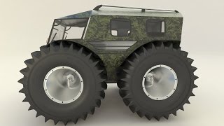 Российски вездеход ШЕРП Для охотников и рыбаков вездеходы Sherp atv [upl. by Aratihc271]