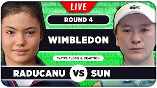 RADUCANU vs SUN • Wimbledon 2024 • LIVE Tennis Talk Watchalong [upl. by Alohs]