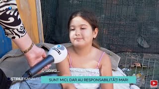 Stirile Kanal D  Sunt mici dar au responsabilitati mari  Editie de pranz [upl. by Deb]