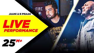 Jaani  B Praak  Urban Singh Crew  Live Performance  Royal Stag Radio Mirchi Awards 2017 [upl. by Adleremse]