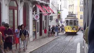 Tramway de Lisbonne  ElÃ©ctrico de Lisboa [upl. by Cloots]