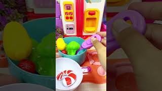 Satisfying with Unboxing amp Review Miniature Kitchen Set Toys Cooking Video  ASMR Videos no music [upl. by Seidnac]