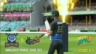 Bangladesh Premier League BPL 2024  Dhaka vs Sylhet  Cricket 24 Career Mode Episode 22 [upl. by Wilona329]