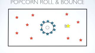 PE Games  Popcorn Roll amp Bounce [upl. by Isabea]