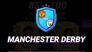 MANCHESTER DERBY LIVE SBC SOLUTION 📍MADFUT 24 [upl. by Llerrehc]