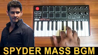 Spyder Mass Bgm Ringtone  Cover By Raj Bharath Maheshbabu Harrisjayaraj ARMurugadoss [upl. by Omero]