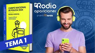 Tema 1  Cuerpo Nacional de Policía Temario Sintetizado [upl. by Cowles]
