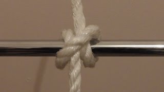 Learn How To Tie A Clove Hitch Knot  WhyKnot [upl. by Nylaj]