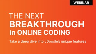 Webinar Introduction to JDoodle Products amp Features [upl. by Dowling303]