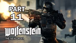 Wolfenstein The New Order Walkthrough Part 11  Kamikaze PS4 Gameplay Commentary [upl. by Leicam]