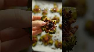 Smashed Broccoli 🥦🥦 food recipe easyrecipe broccoli broccolirecipes smashed [upl. by Yereffej819]