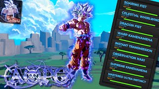 New Mastered Ultra Instinct ShowcaseHow to obtain it  A0PG [upl. by Edva]