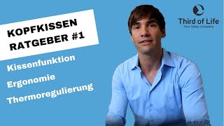 Kopfkissen Ratgeber 1  Kissenfunktion und technologie [upl. by Lemyt]