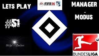 Lets Play FIFA 14 Manager Modus HSV 51  Achtelfinale DFB gegen Bayer04 Leverkusen  1080p HD [upl. by Winslow]