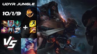 JUNGLE Udyr vs Nunu amp Willump  EU Challenger Patch 1420 [upl. by Harlamert604]