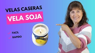 Como Hacer VELAS DE SOJA Aromáticas 1 DIY Frasco [upl. by Adnuahsar]