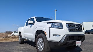 2023 Nissan Frontier SV King Cab 4WD Walk Around  Featuring SV Convenience and Technology Packages [upl. by Boiney]