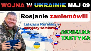 09 MAJ Ukraińcy WYSŁALI LATAJĄCE KARABINY MASZYNOWE DO SZTURMU NA ROSJAN  Wojna w Ukrainie Wyjaśni [upl. by Fiester]