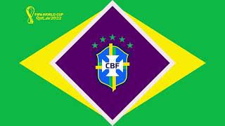 National Anthem of Brazil for FIFA World Cup 2022 [upl. by Suirtemid]