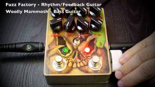 DIY WOOLLY MAMMOTH amp FUZZ FACTORY Effects Pedal [upl. by Meyer]