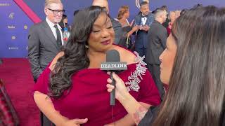 Patricia Williams on Elevating ‘Ms Pat Show’ amp Teasing Season 5 at the 76th Emmys [upl. by Anaig768]